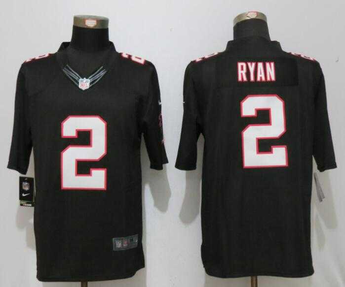 Nike Atlanta Falcons #2 Matt Ryan Black Limited Stitched Jersey,We sell and wholesale Nike Atlanta Falcons #2 Matt Ryan Black Limited Stitched Jersey on line form chian!